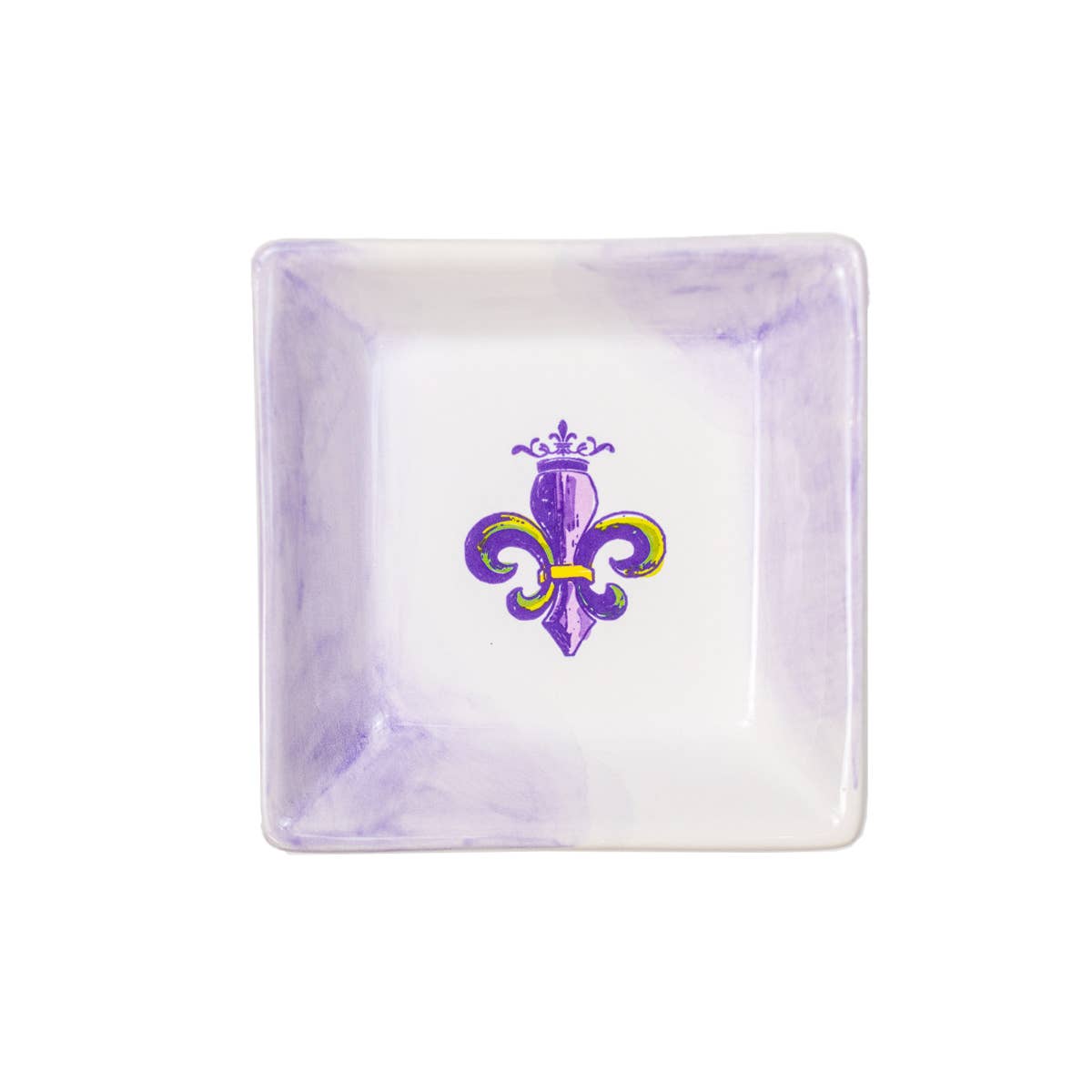 Krewe Fleur de Lis Trinket Dish
