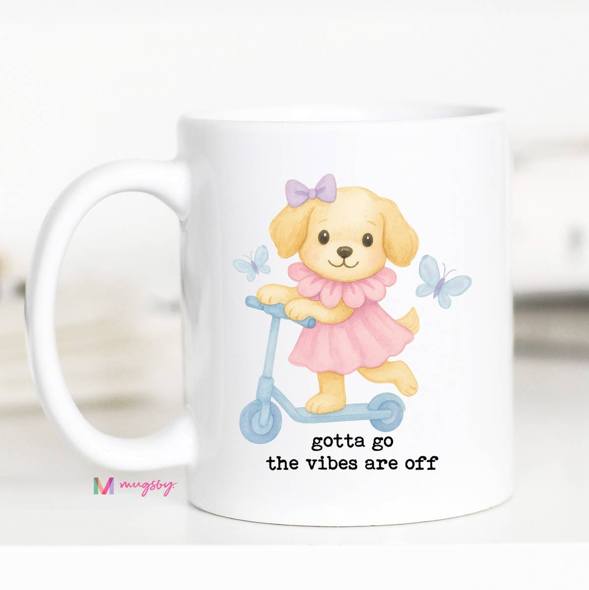 Gotta Go The Vibes Are Off Coffee Mug