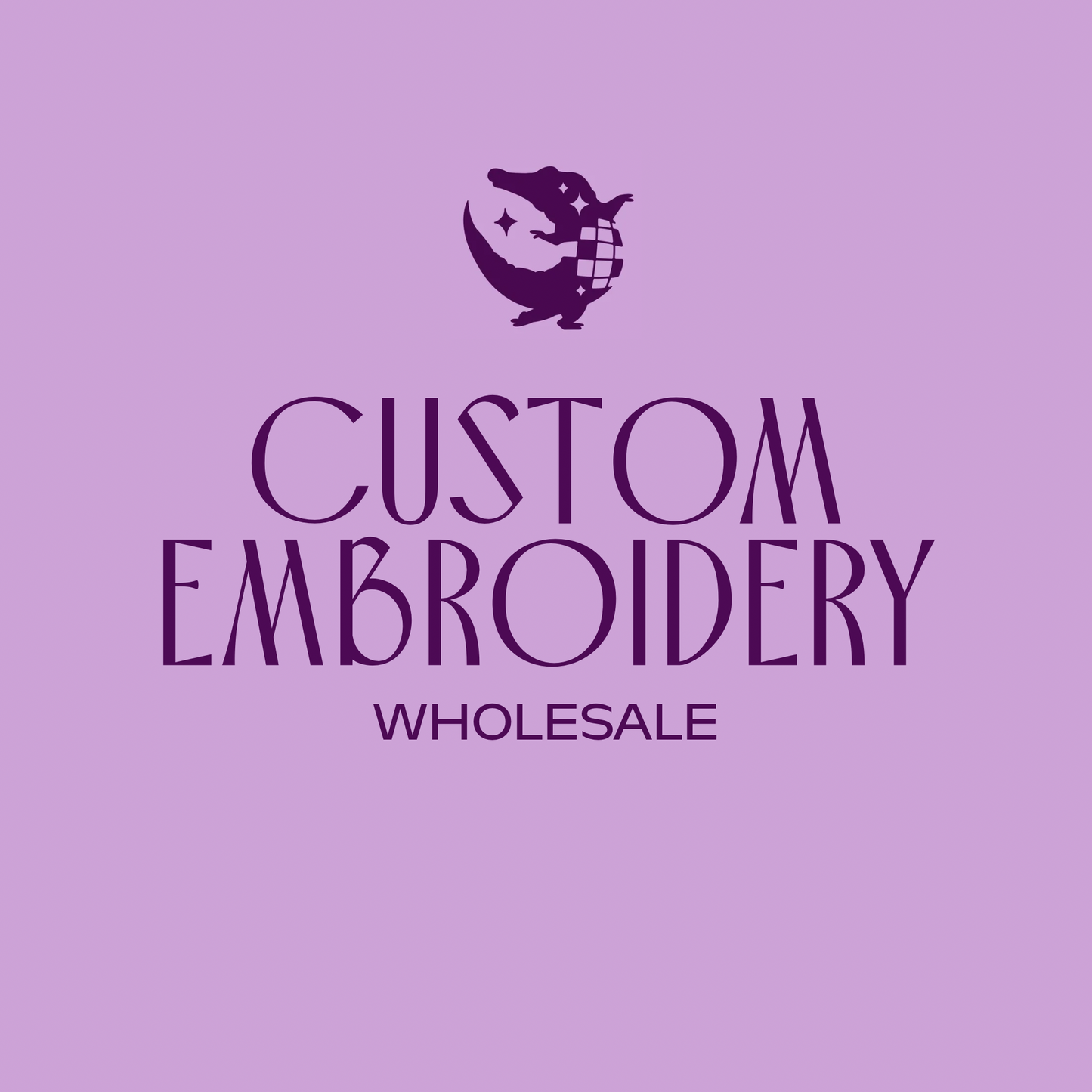 Custom Embroidery (Wholesale)