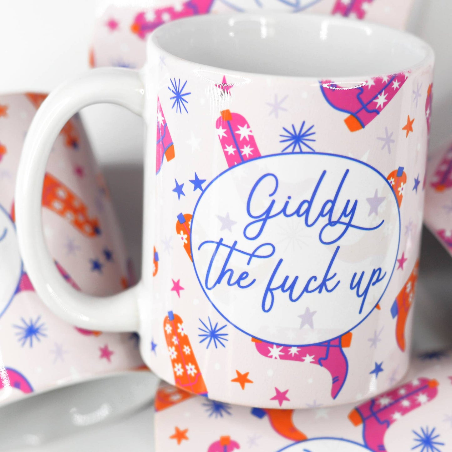 Giddy the F Up Coffee Mug