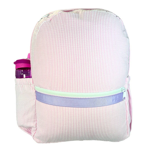 Princess Seersucker Medium Backpack