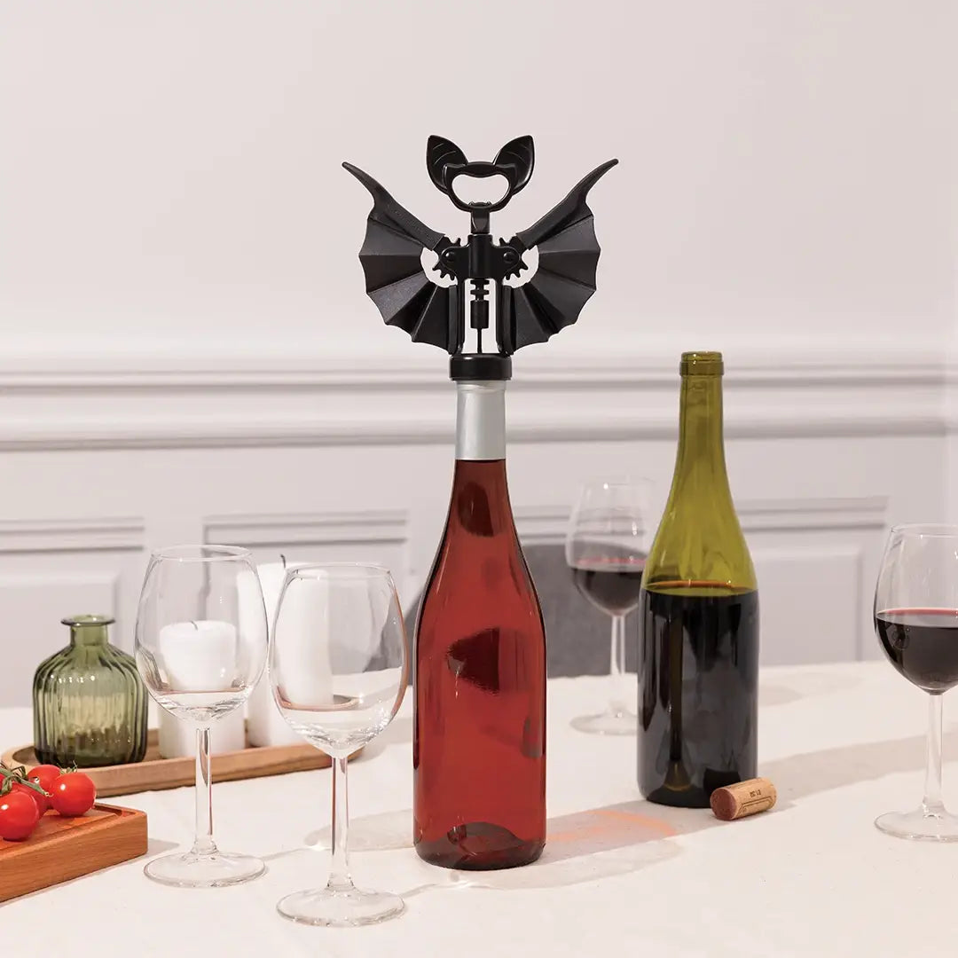 Vino Spooky Bat Wine and Beer Opener