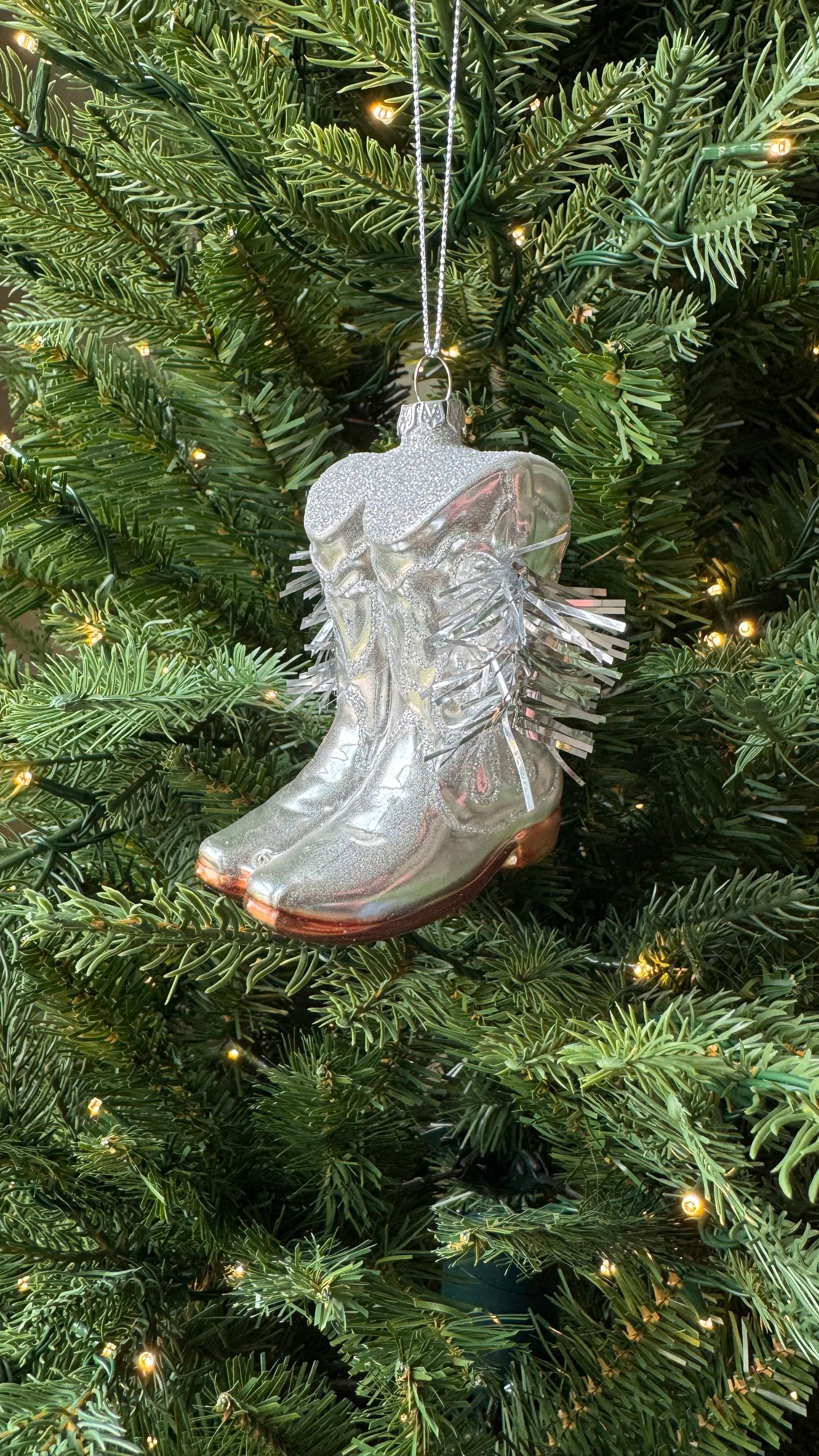 Cowboy Boot Ornament