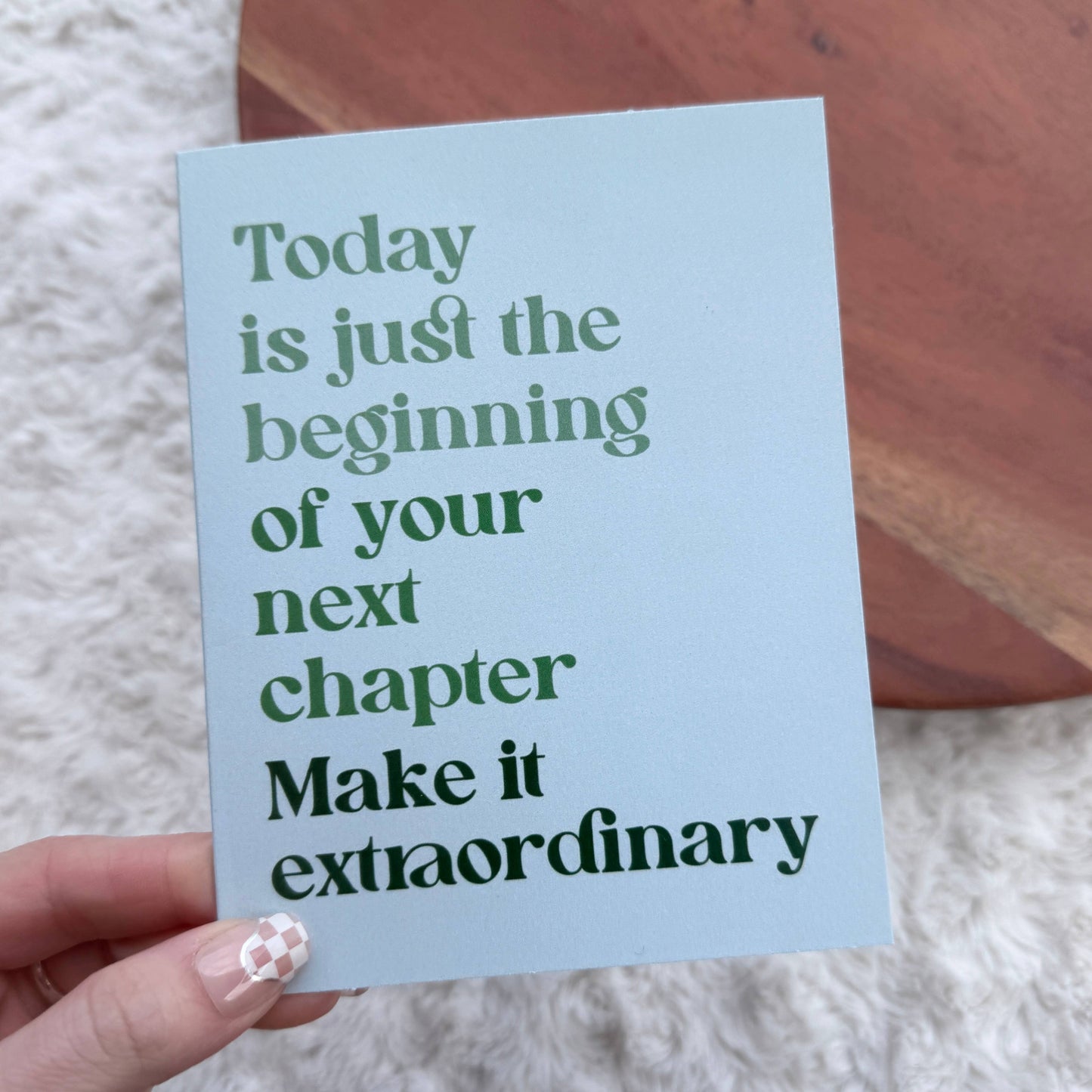 Inspirational Graduation Card