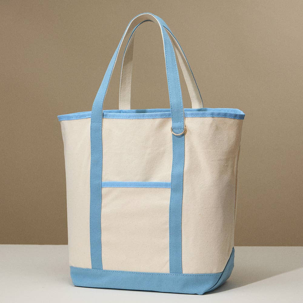 Large Classic Canvas Tote Bag