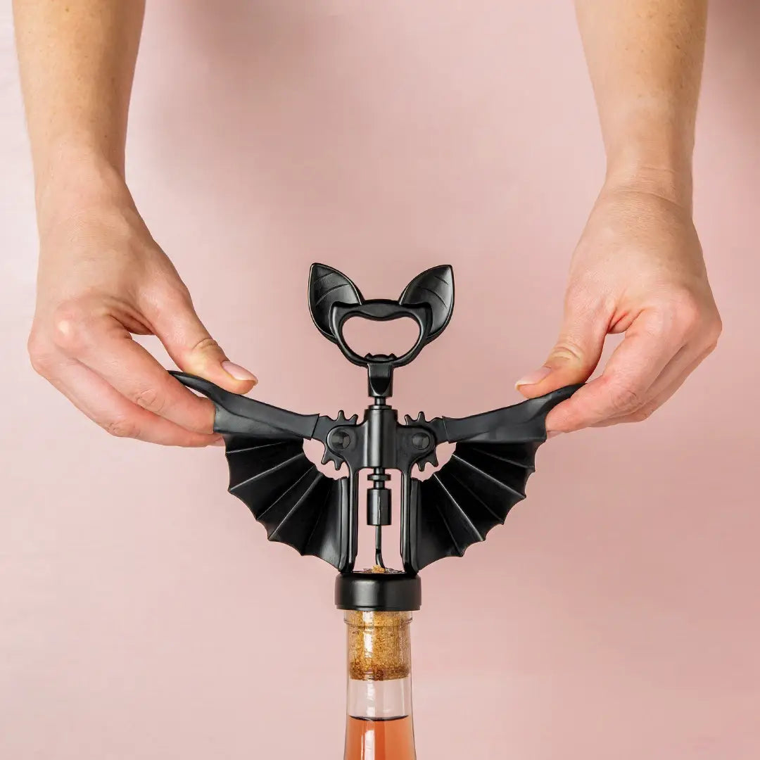 Vino Spooky Bat Wine and Beer Opener
