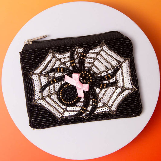 Spider Halloween Coin Bag