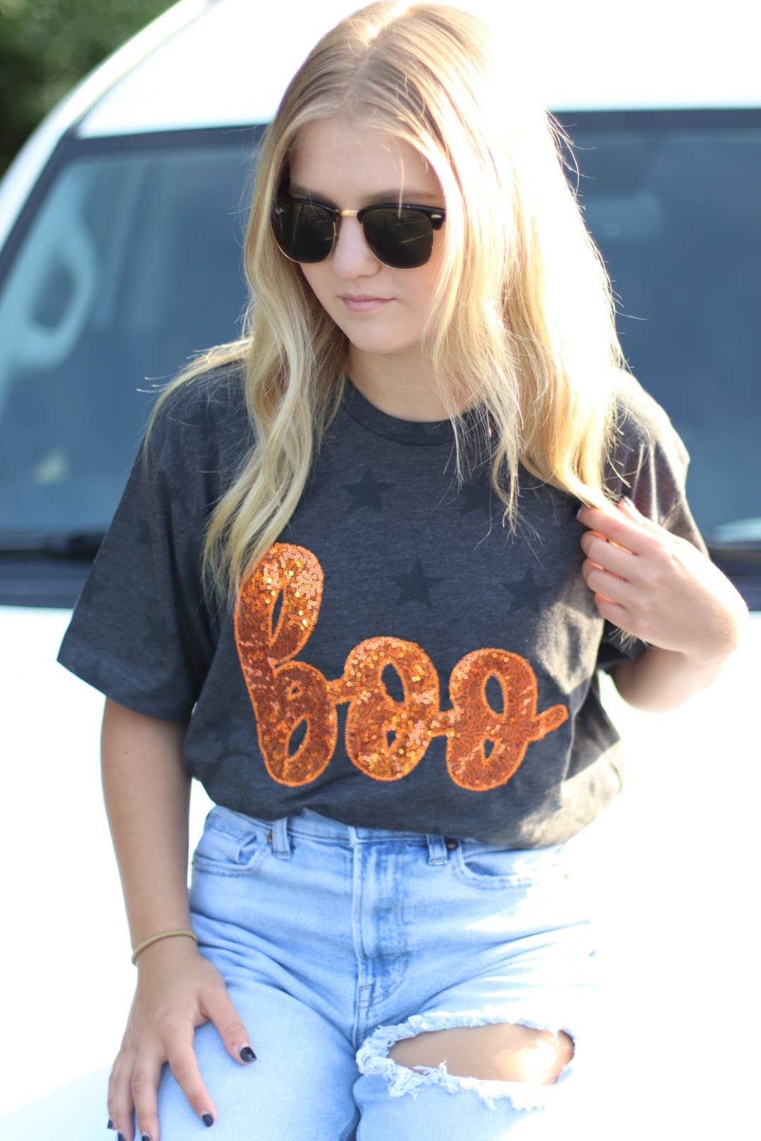 Boo Halloween Short Sleeve T