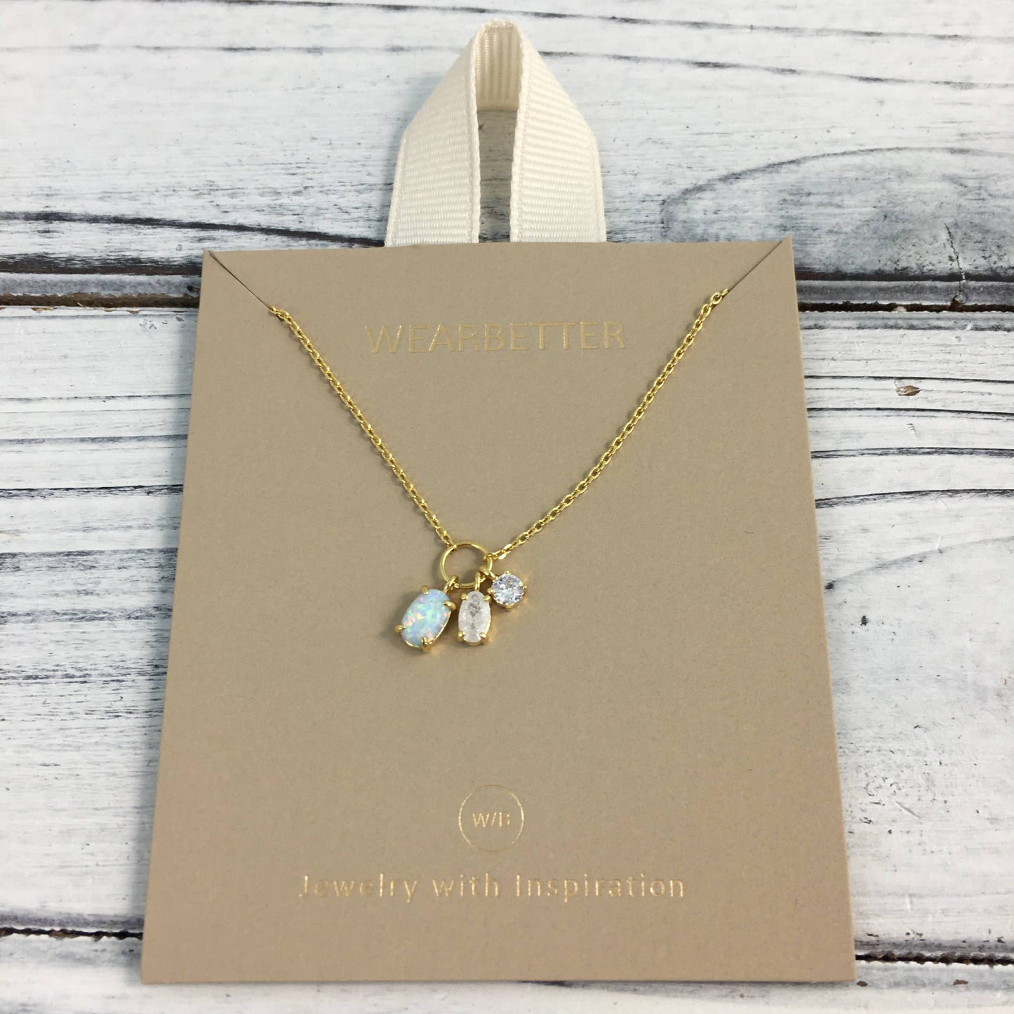 3-Charm Dainty Necklace