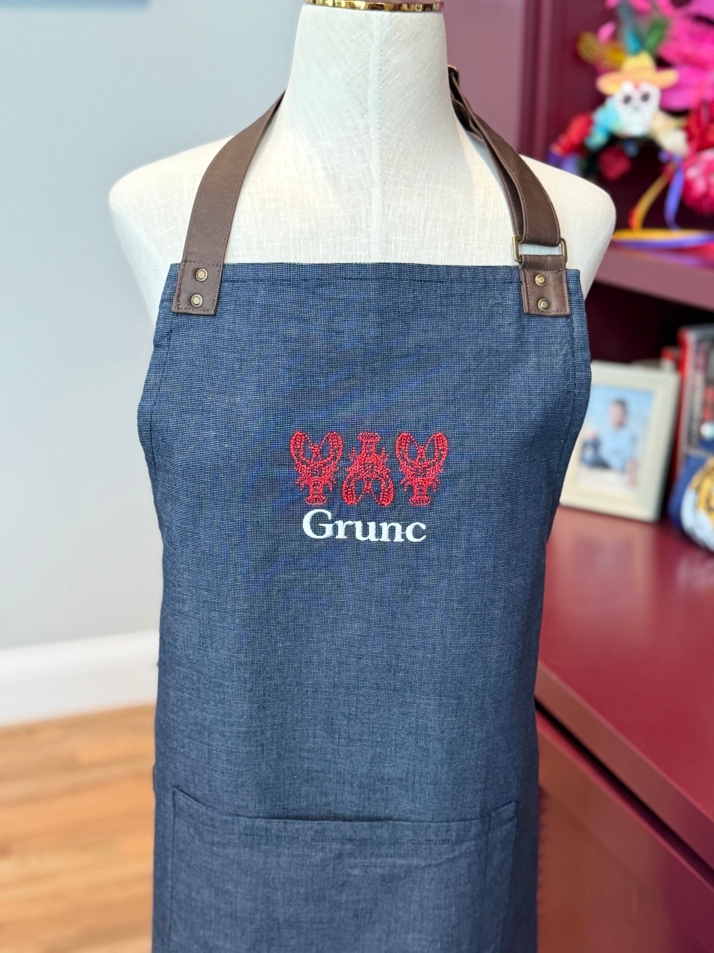 Personalized Crawfish Apron