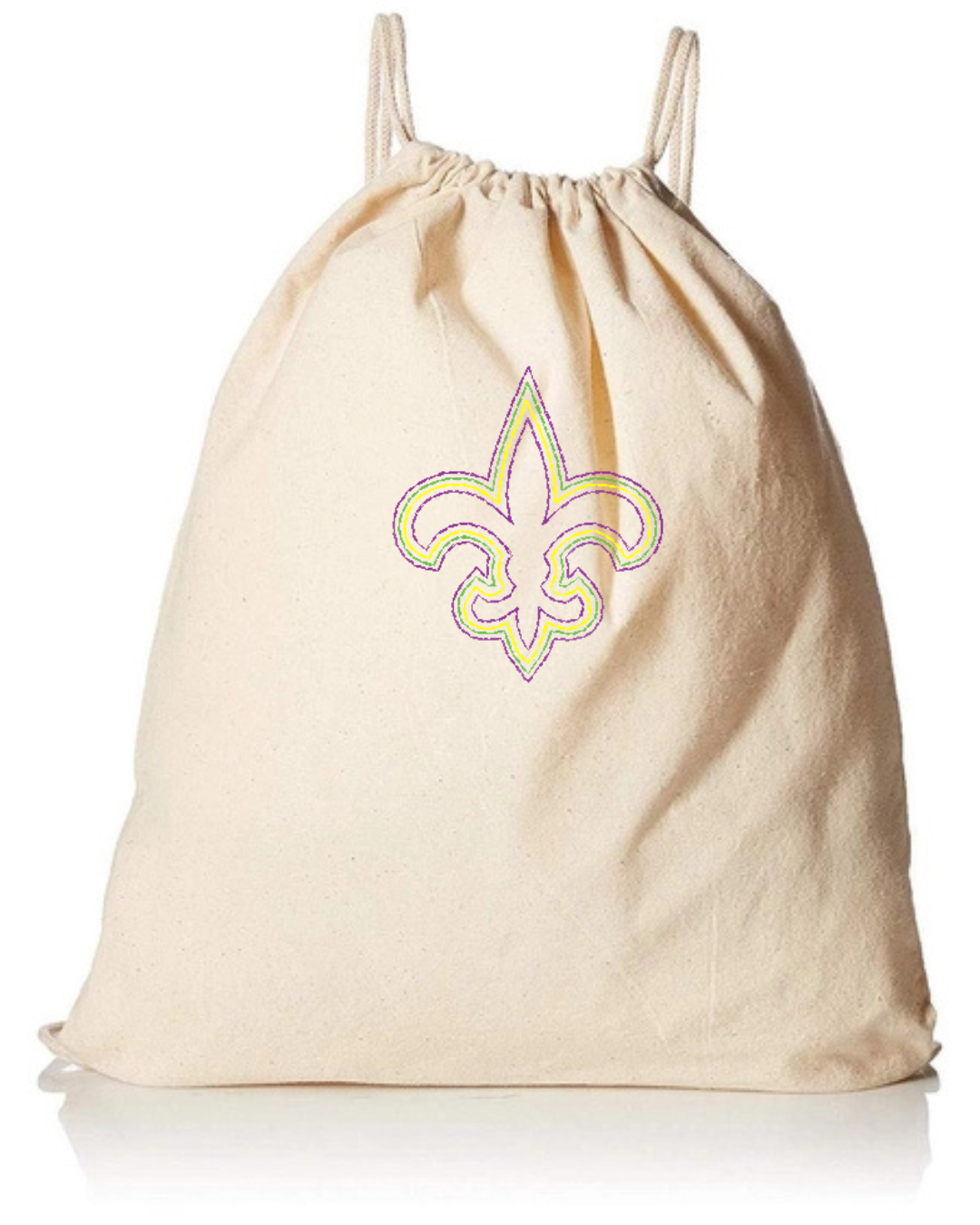 Mardi Gras Drawstring Backpack