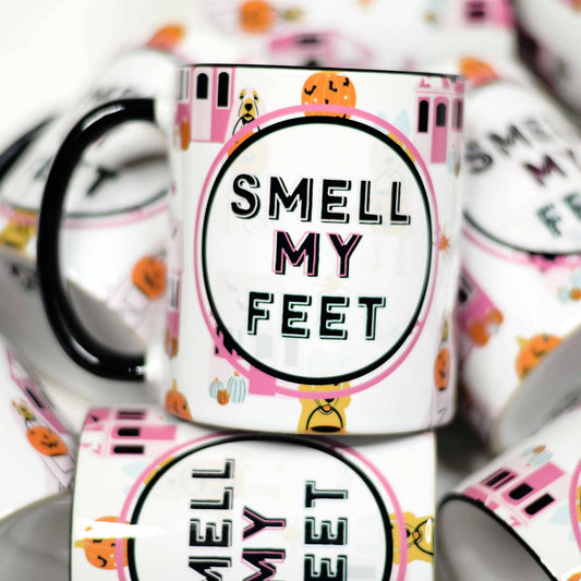 Smell My Feet Coffee Mug
