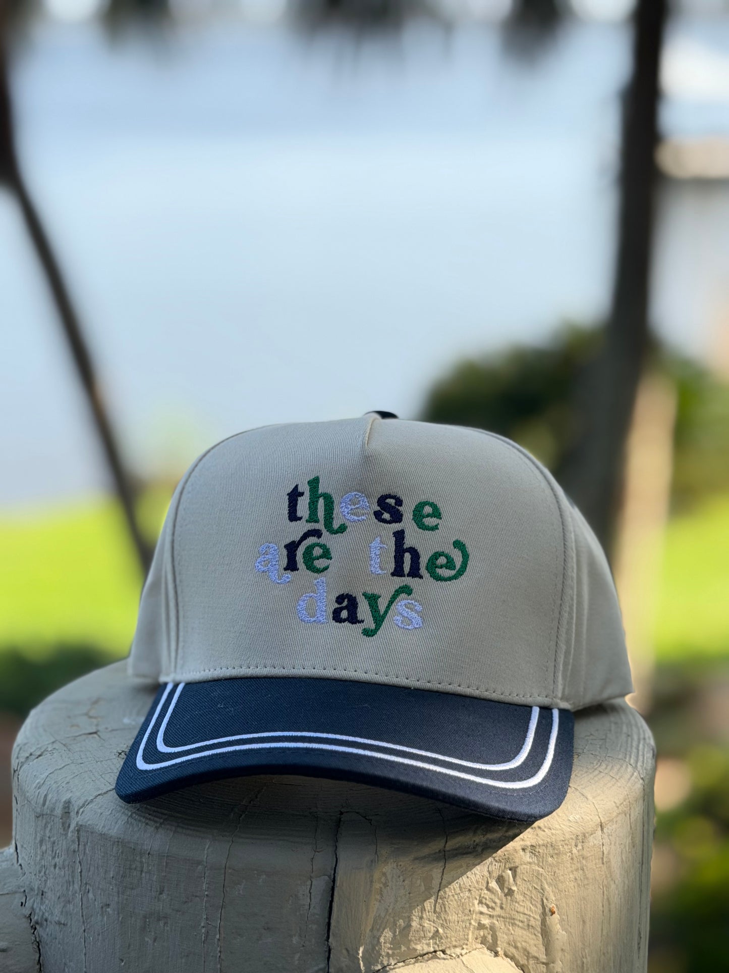 Custom Embroidered Hat - Vintage