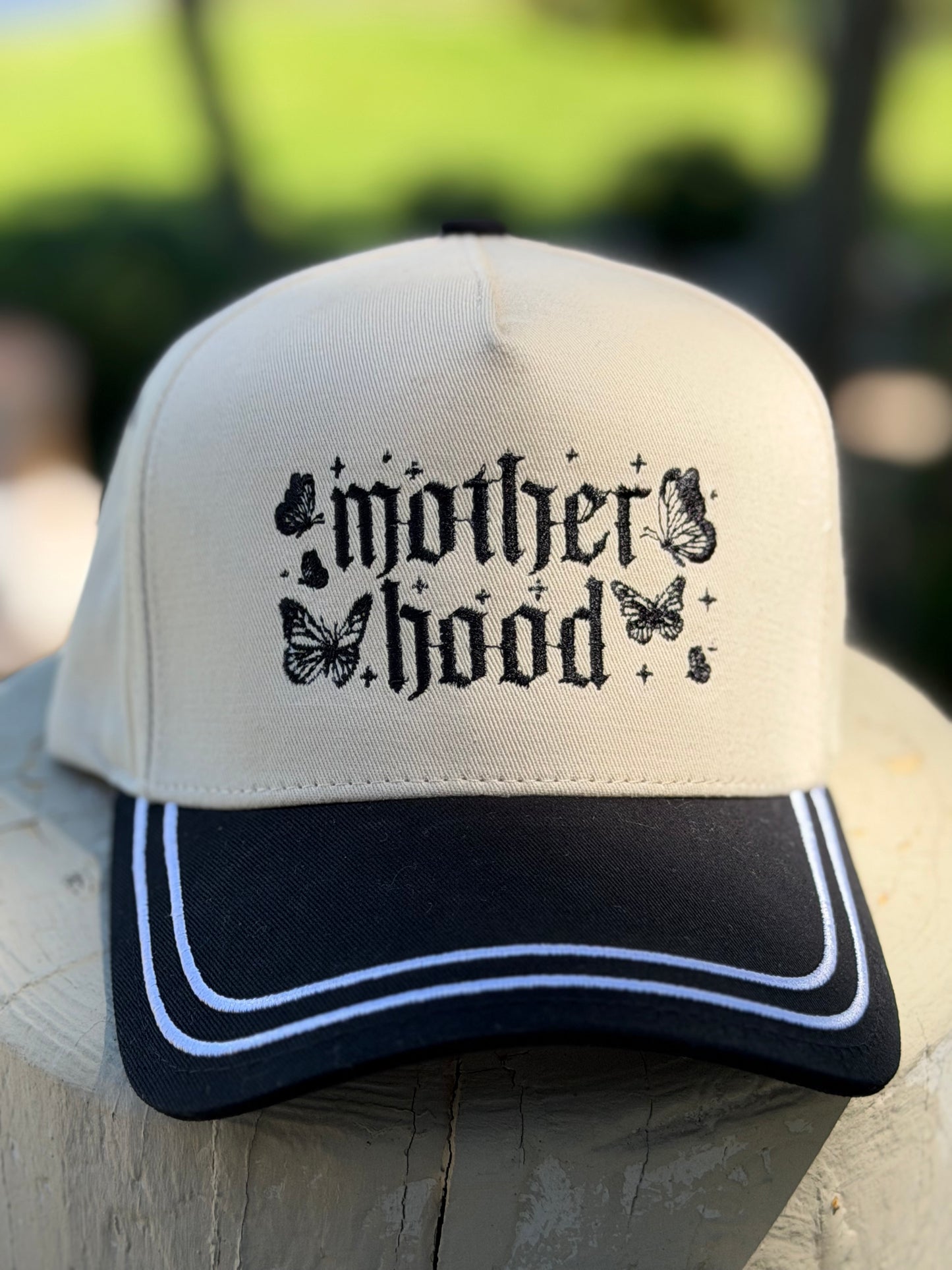 Motherhood Embroidered Hat