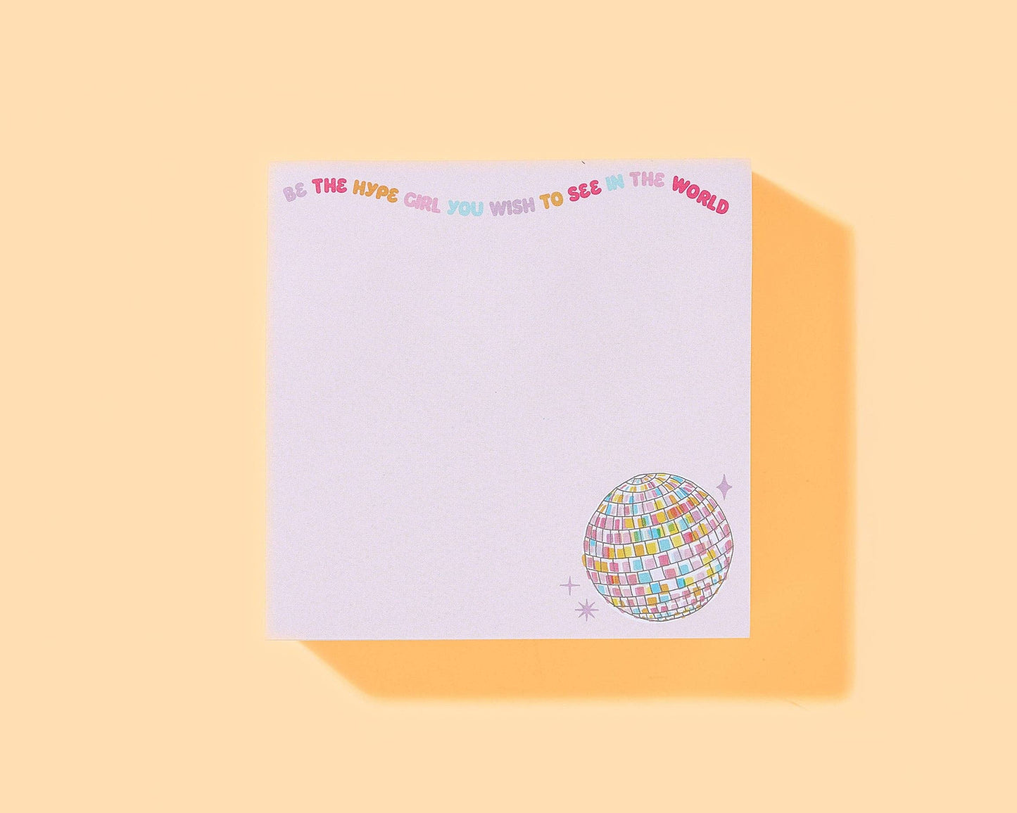Disco Ball Sticky Note Pads
