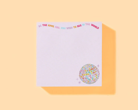 Disco Ball Sticky Note Pads