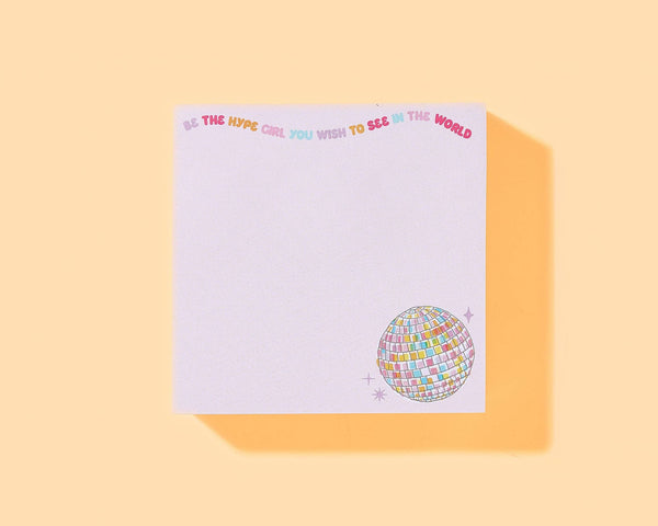 Disco Ball Sticky Note Pads