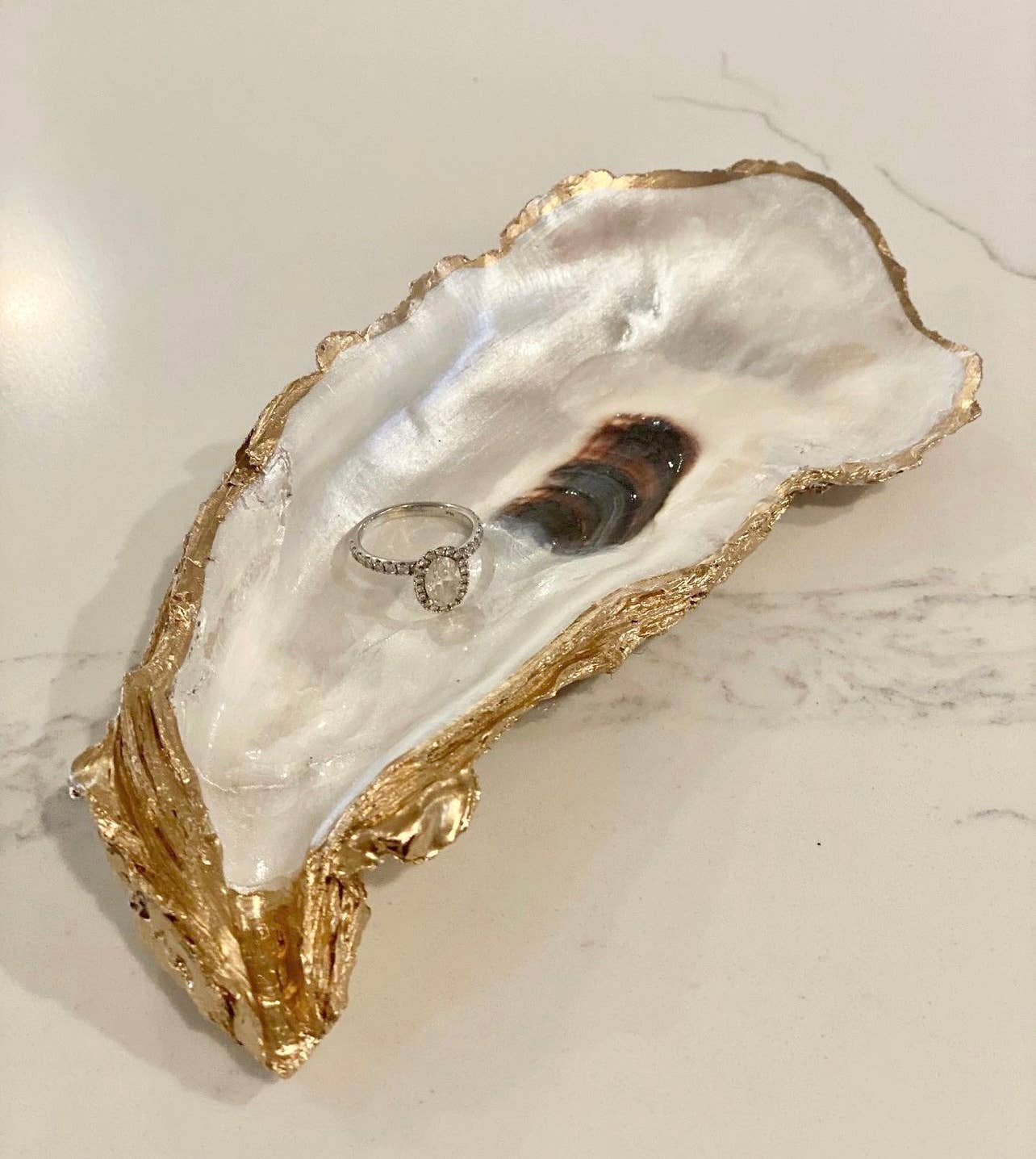 Large Oyster Ring Dish