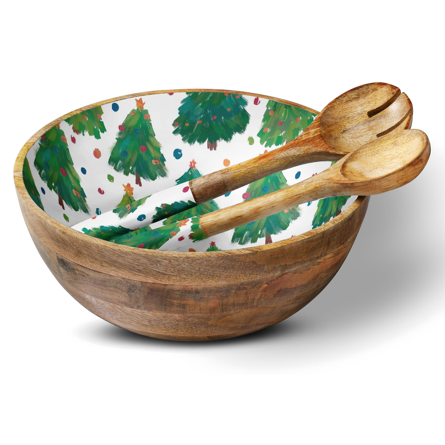 Christmas Tree Serving Bowl Set