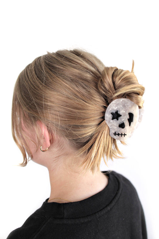 Skull Claw Hair Clip