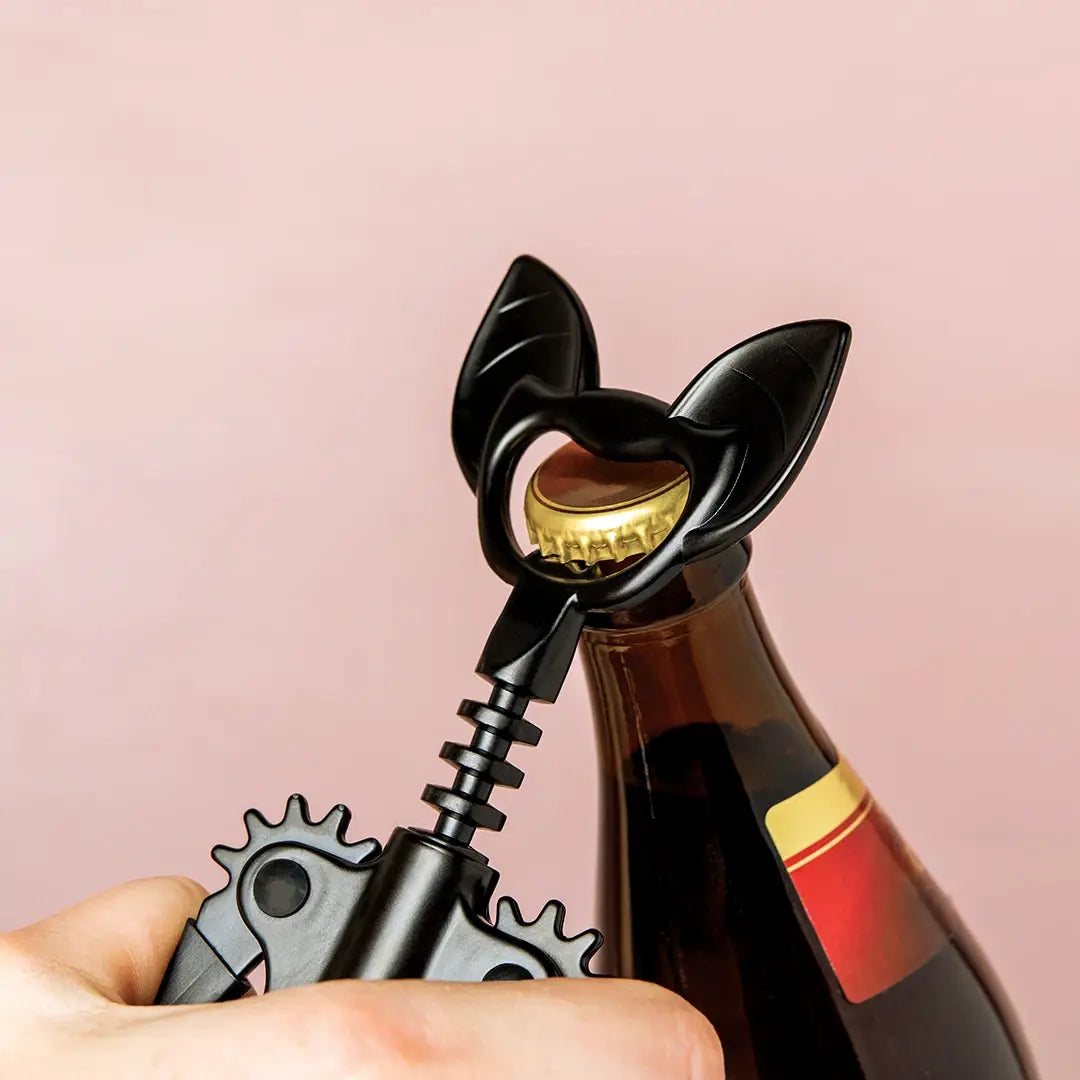 Vino Spooky Bat Wine and Beer Opener