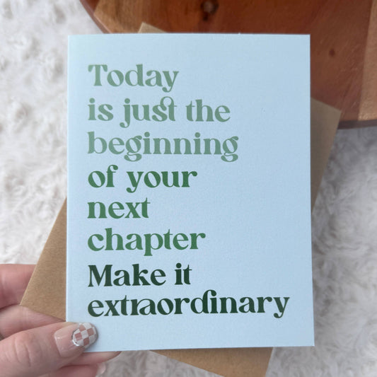 Inspirational Graduation Card