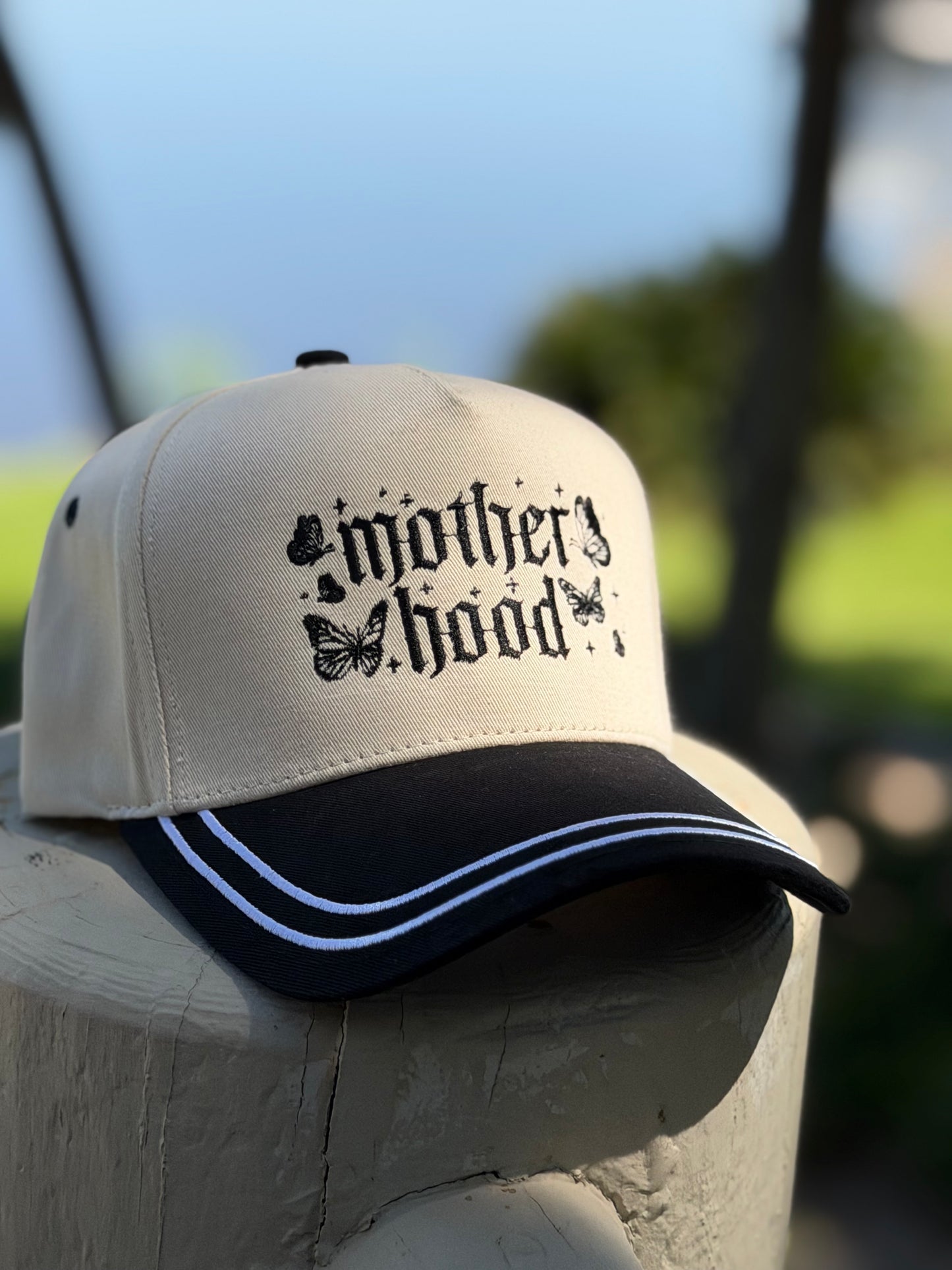 Motherhood Embroidered Hat