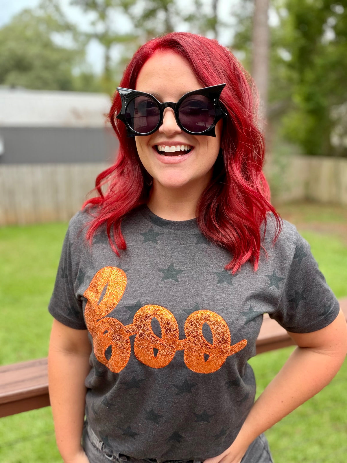 Boo Halloween Short Sleeve T
