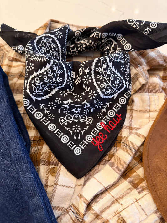 Classic Paisley & Floral 100% Cotton Bandana