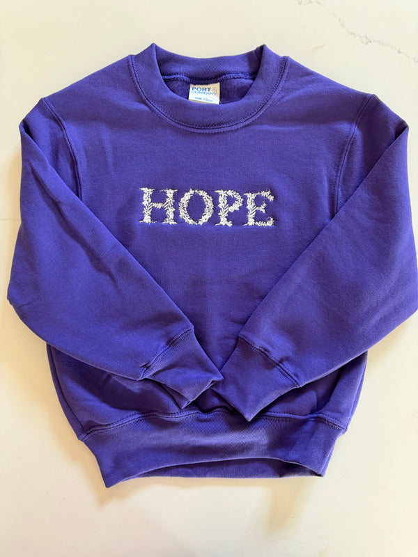 YOUTH Hope Crewneck Sweatshirt – For Jessica