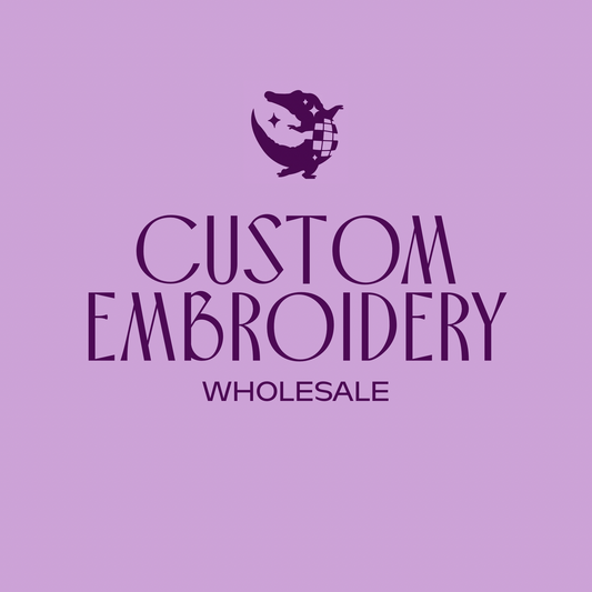 Custom Embroidery (Wholesale)