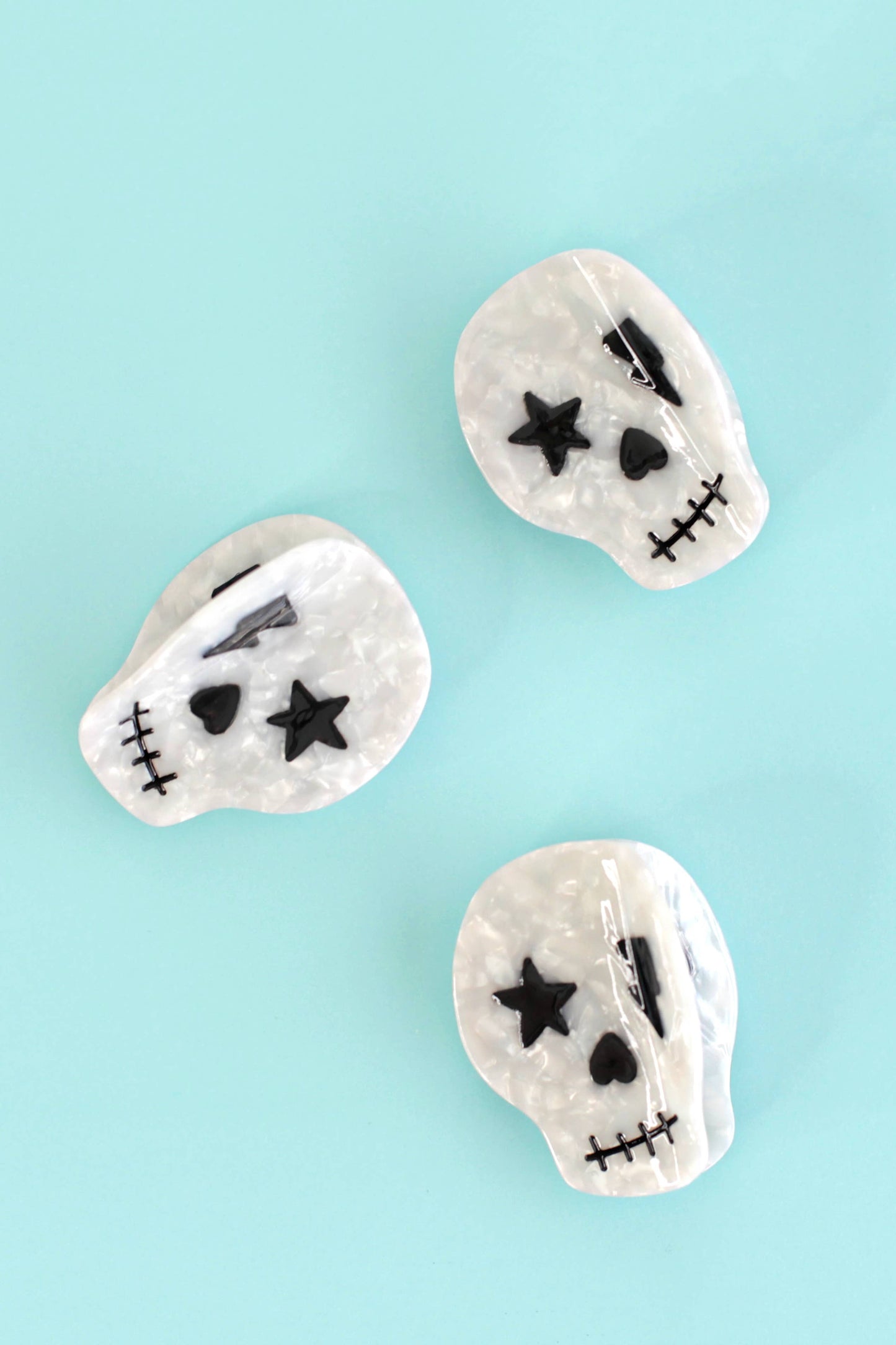 Skull Claw Hair Clip