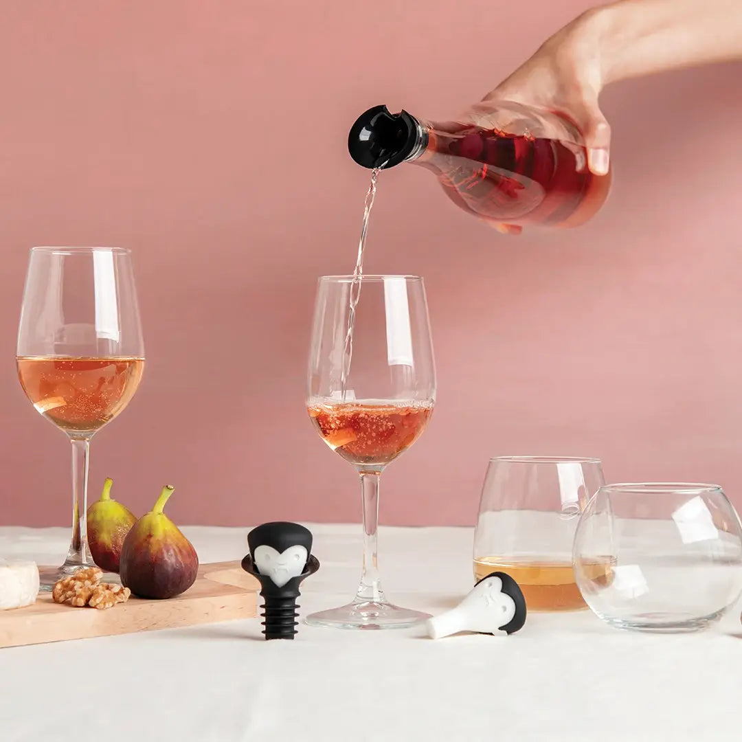 Count Corkula 2-in-1 Wine Stopper and Pourer