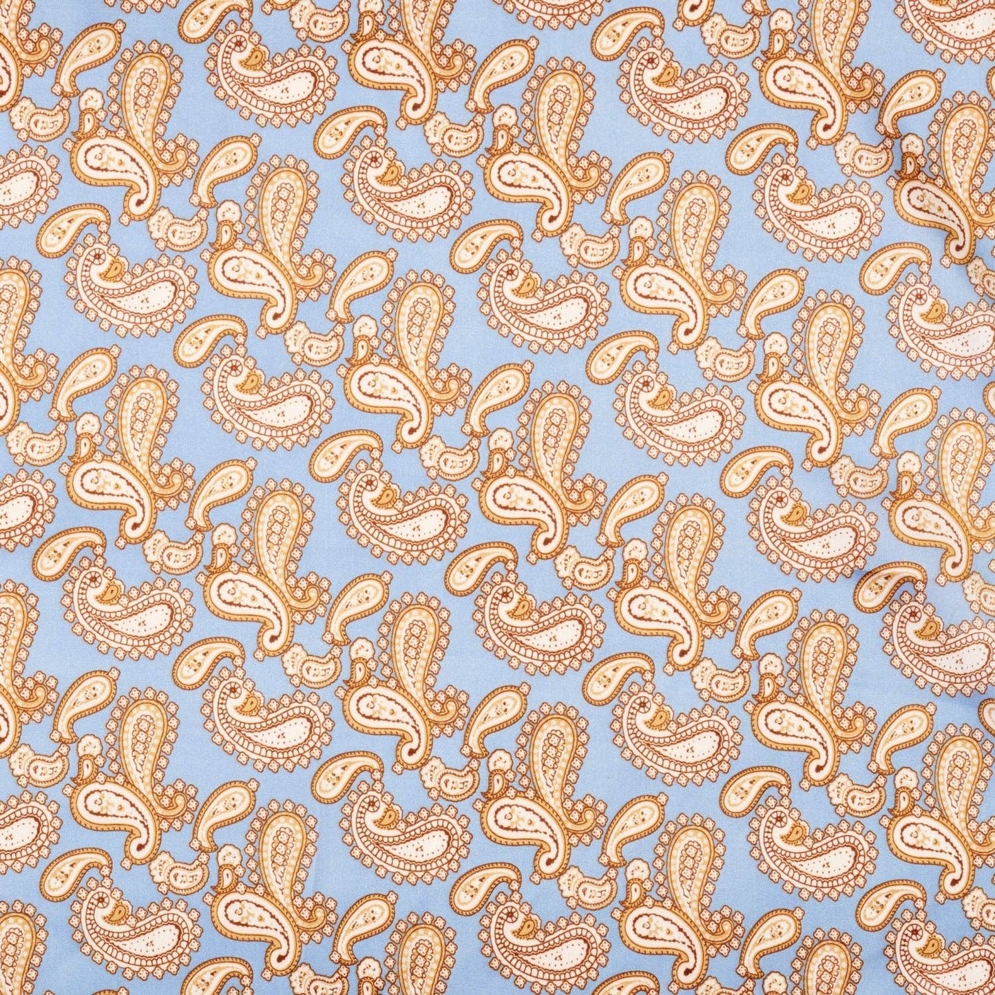 Classic Paisley Silk-Feel Scarf Bandana