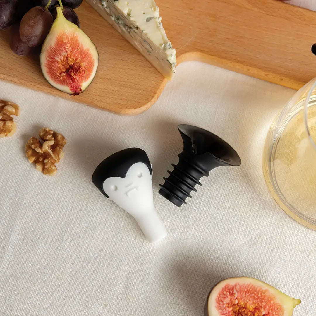 Count Corkula 2-in-1 Wine Stopper and Pourer