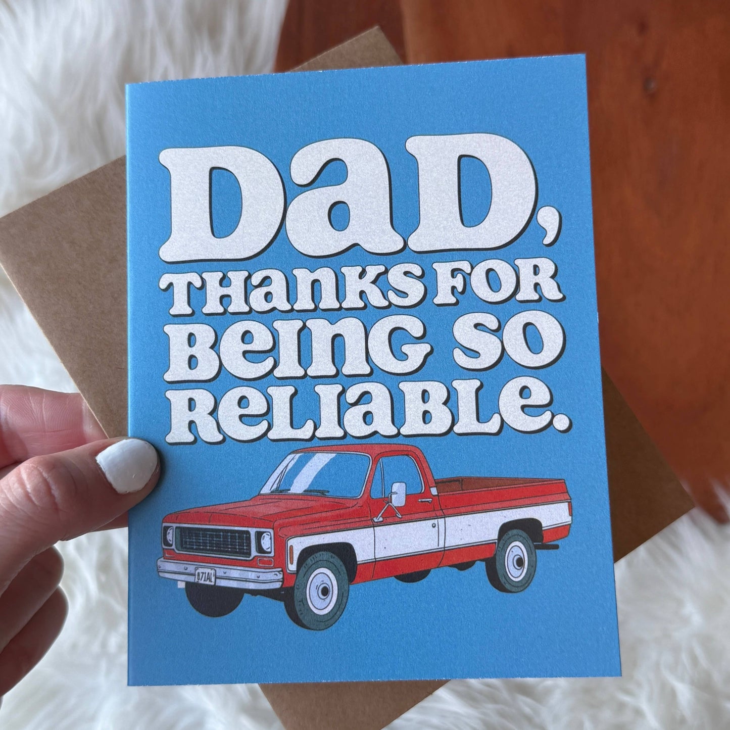 Reliable Truck Father's Day Card