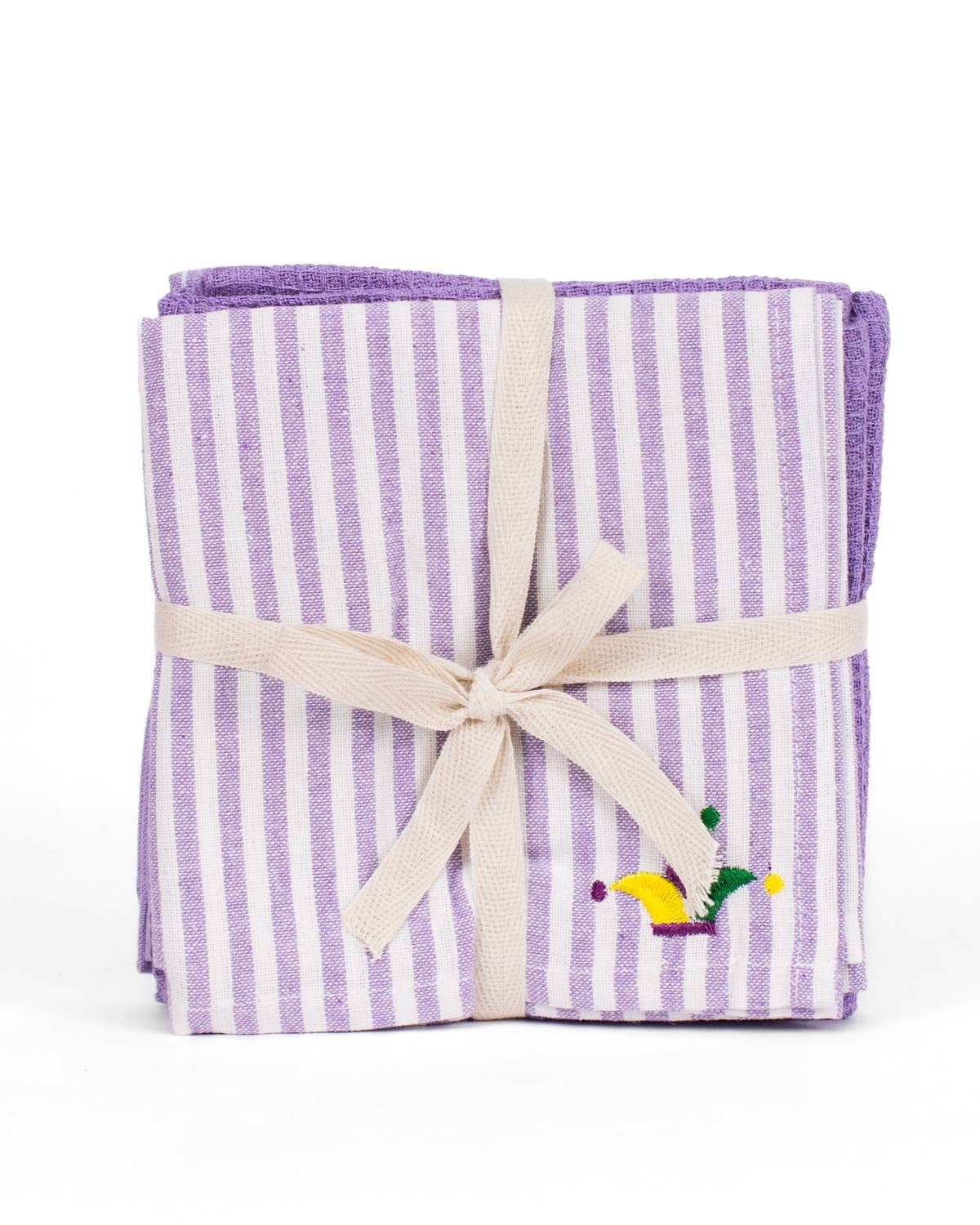 Mardi Gras Crown Hand Towel Set