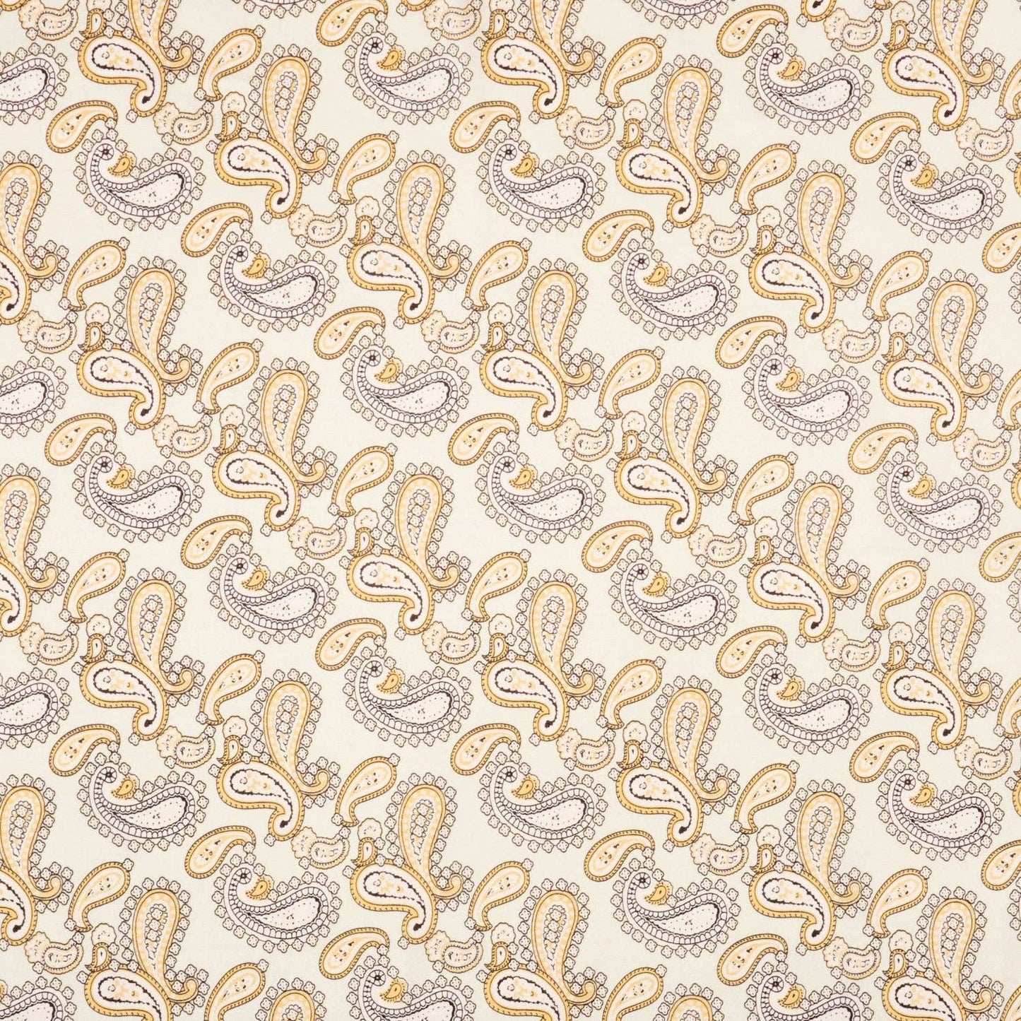 Classic Paisley Silk-Feel Scarf Bandana