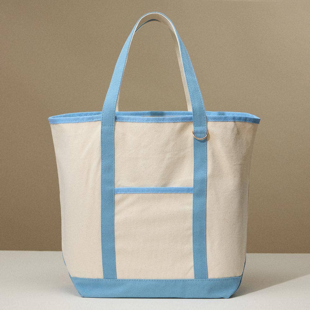 Large Classic Canvas Tote Bag